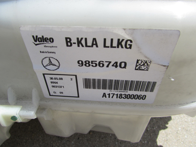 Mercedes R171 AC Air Conditioning Heater Box Valeo Refrigeration System A1718300060 SLK280 SLK300 SLK350 SLK554